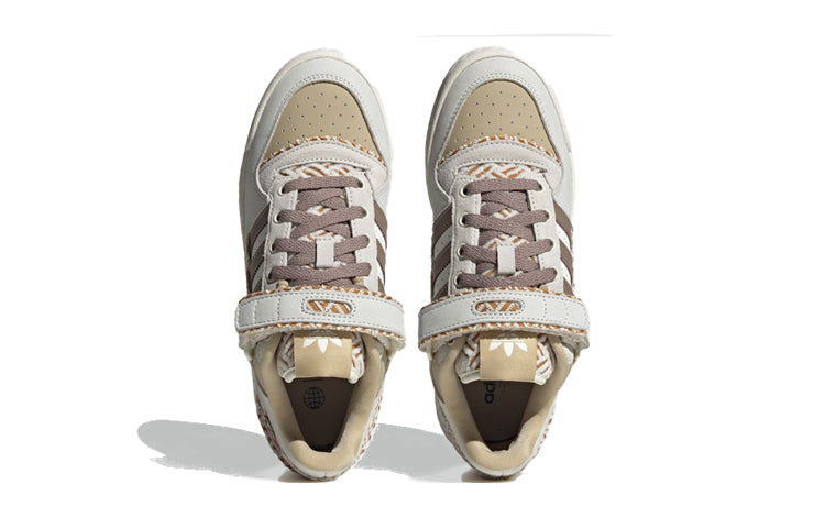 (WMNS) adidas Originals FORUM Low 'Off White Brown' GY0021