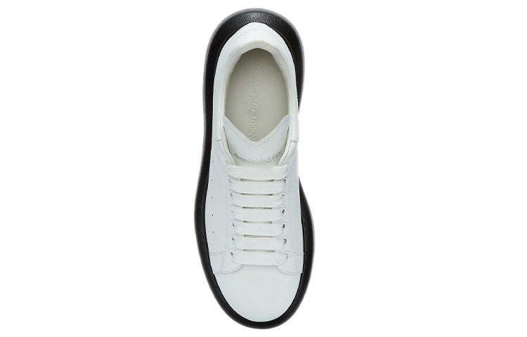 Alexander McQueen Oversized Sneaker 'White Black Sole' 553680WHTQ49061