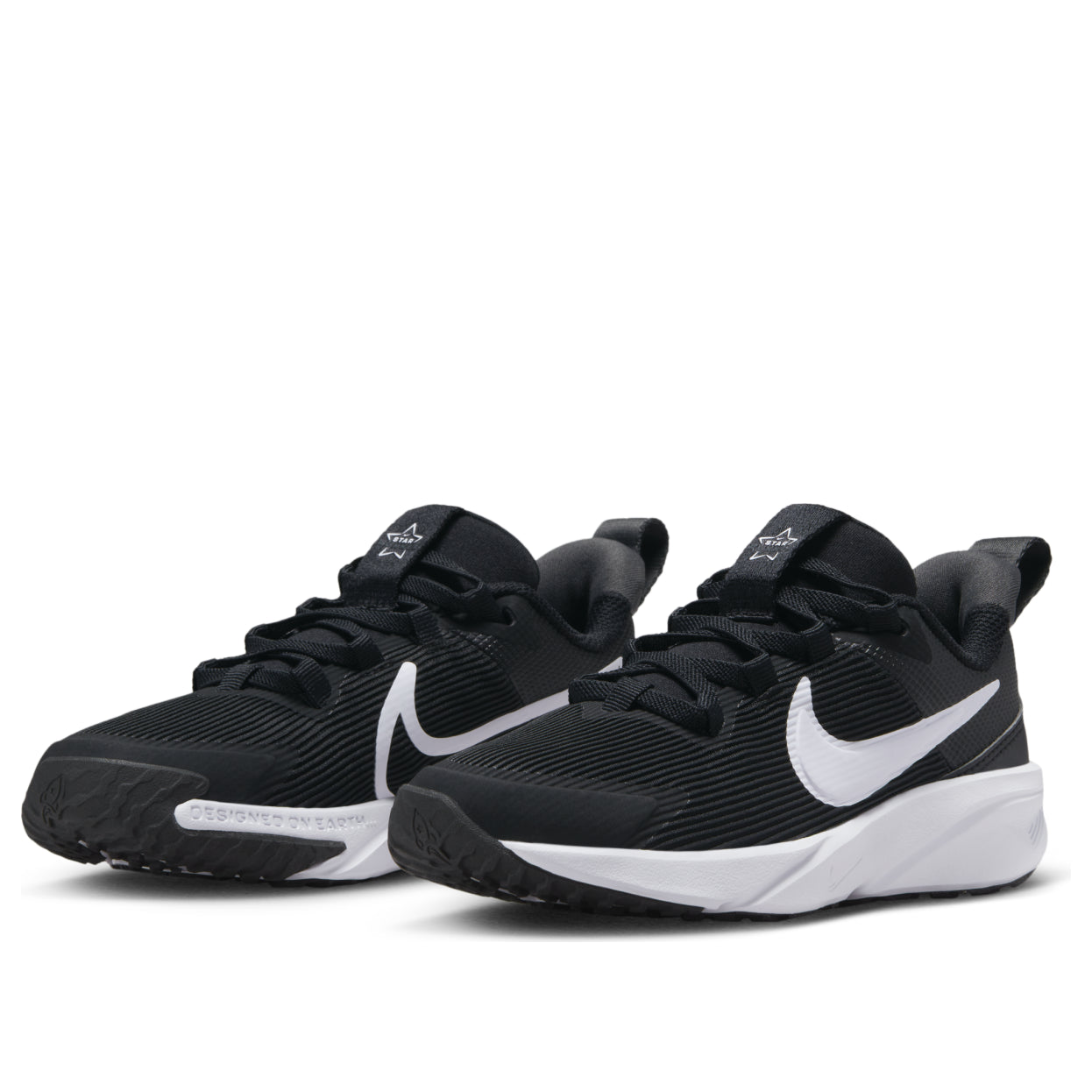 (PS) Nike Star Runner 4 'Black White' DX7614-001