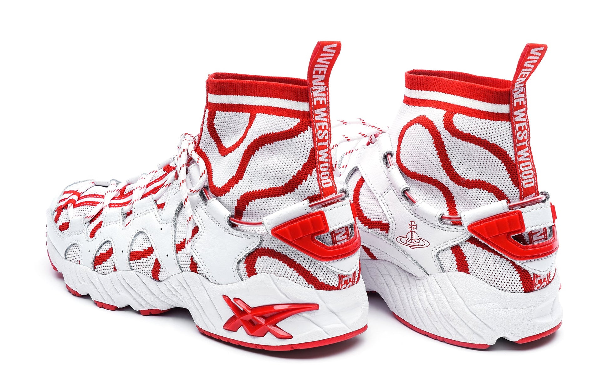 ASICS x Vivienne Westwood GEL-Mai Knit MT 'White Fiery Red' 1191A256-100