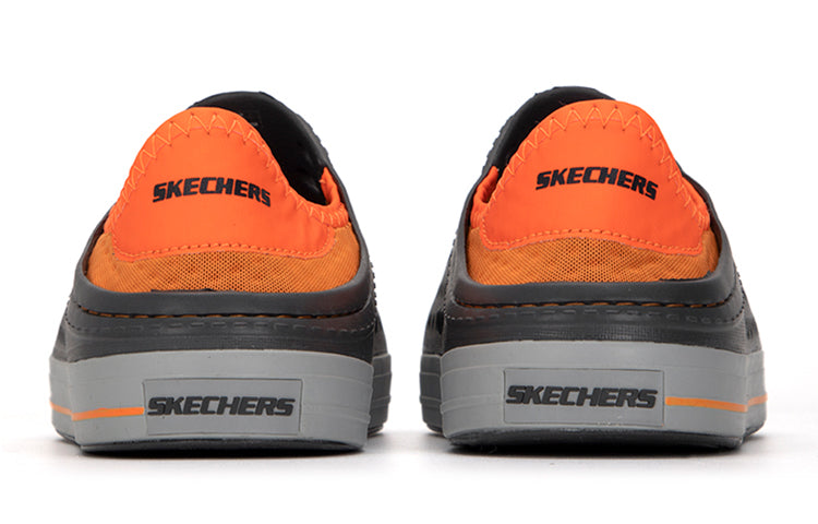 (GS) Skechers Guzman Steps Slip-Ons 'Grey Orange' 91995L-CCOR