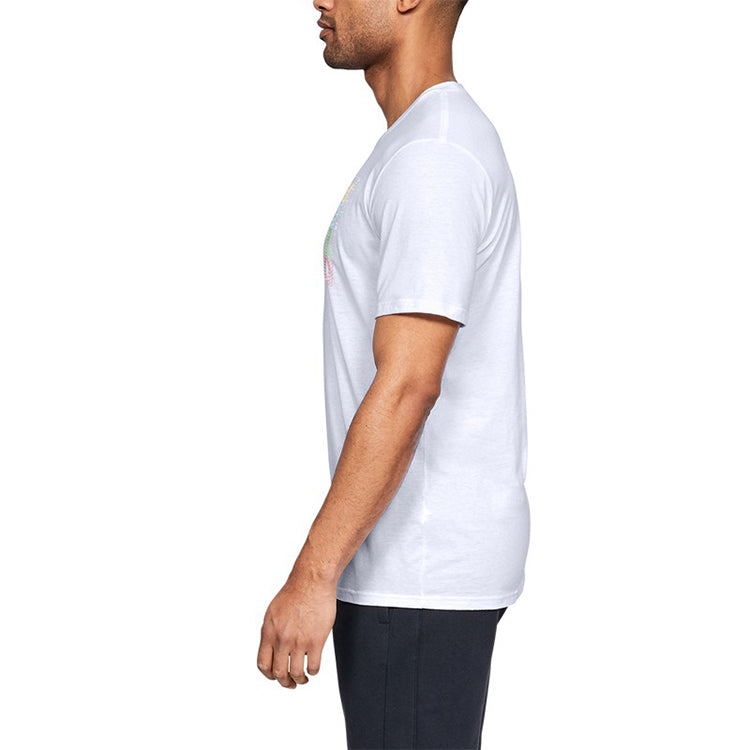 Under Armour Multi Logo T-shirt 'White' 1348433-100