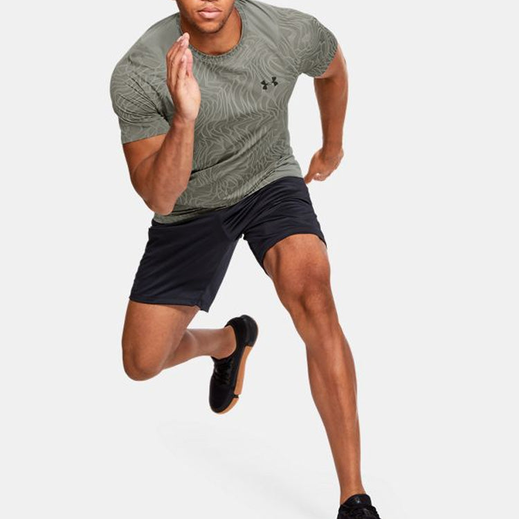 Under Armour Unisex UA MK-1 Jacquard Tee Green 1351562-388
