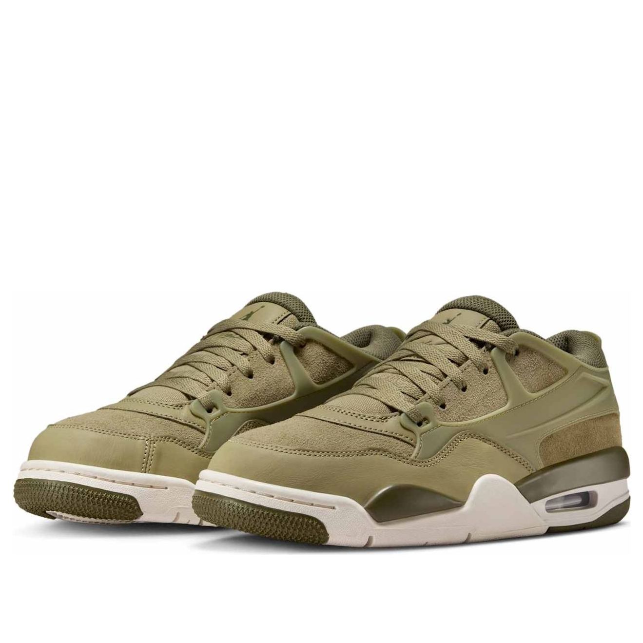 (WMNS)	Air Jordan 4 RM 'Olive Phantom' IB7694-201