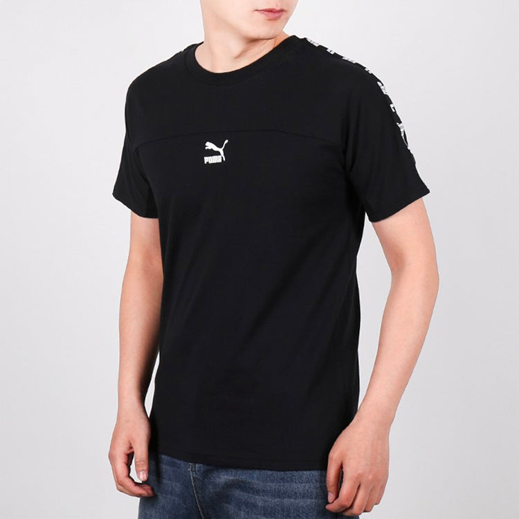PUMA Clothing T-Shirt 'Black White' 595959-01