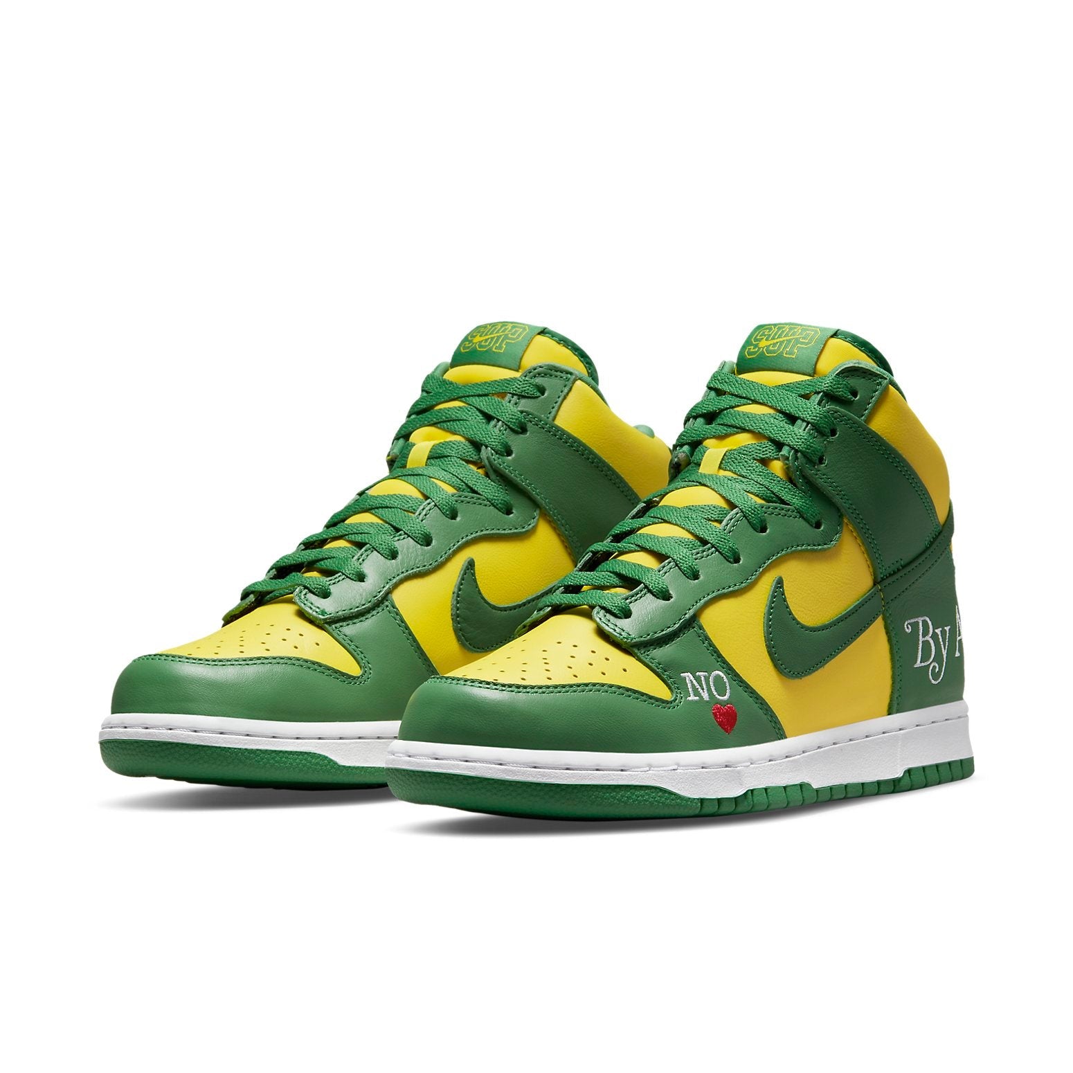 Nike x Supreme SB Dunk High 'By Any Means - Brazil' DN3741-700