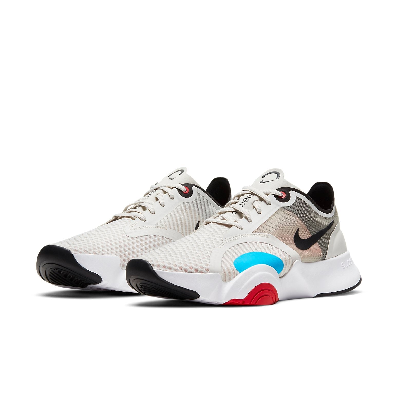 Nike SuperRep Go Shoes Beige/Blue/Red CJ0773-005