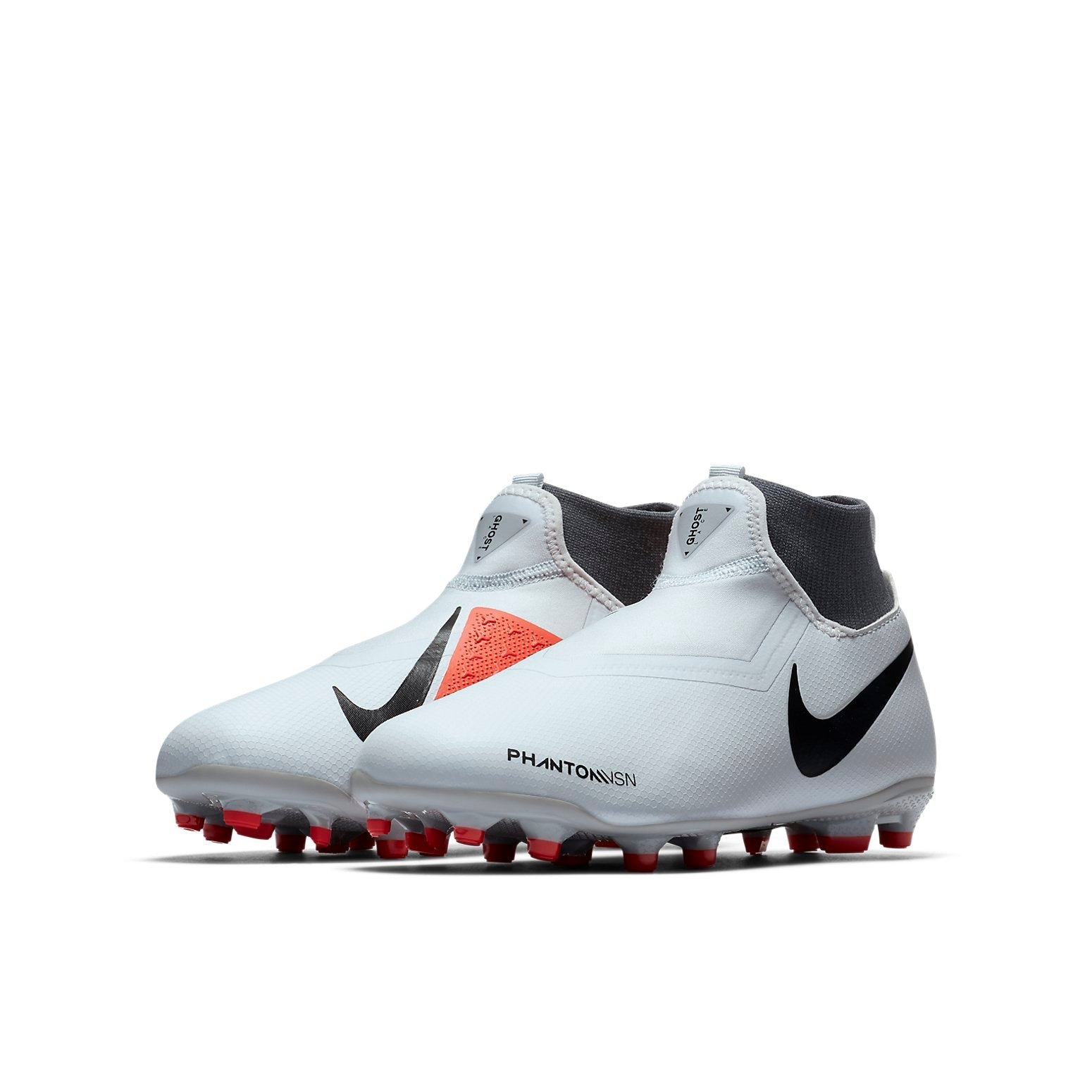 (GS) Nike Phantom Vision Academy FG MG 'Pure Platinum Crimson' AO3287-060