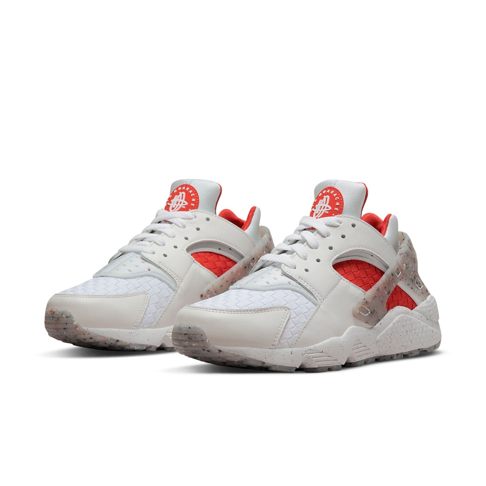 (WMNS) Nike Air Huarache Crater Premium 'White Orange' DR0449-100