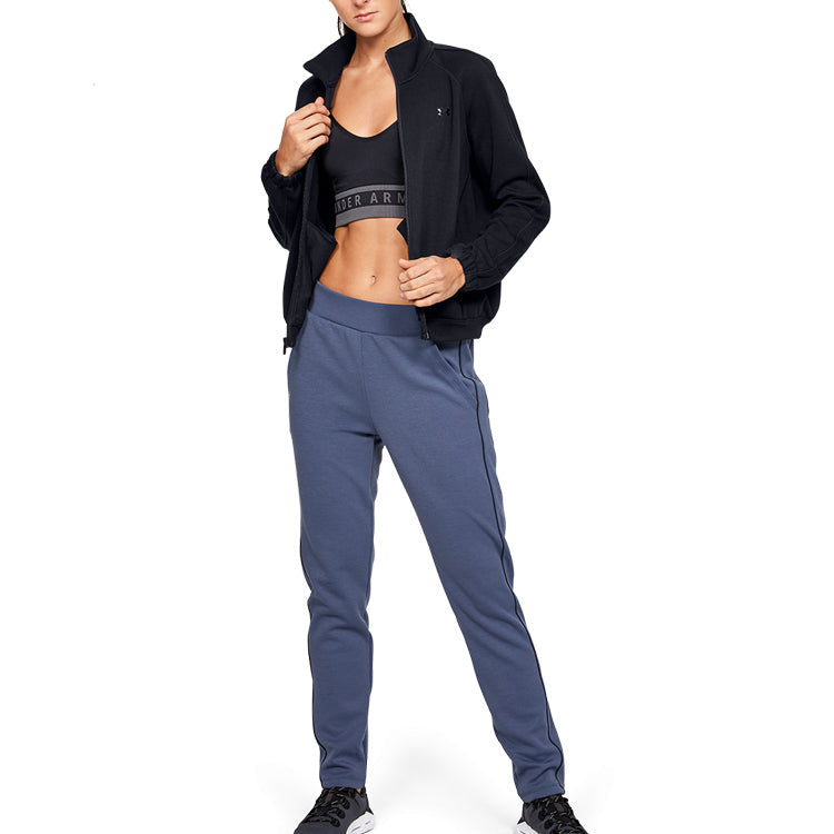 (WMNS) Under Armour Double Knit Jacket Black 1344223-001