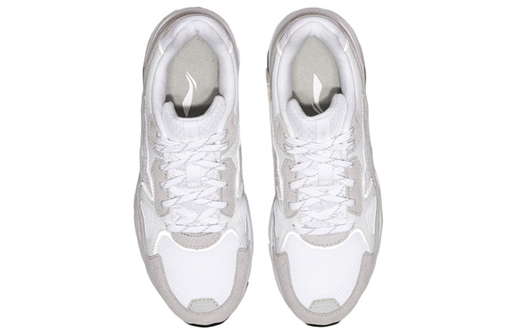 (WMNS) Li-Ning Reverses Classical Light Leisure Low 'Grey White' AGCN378-1