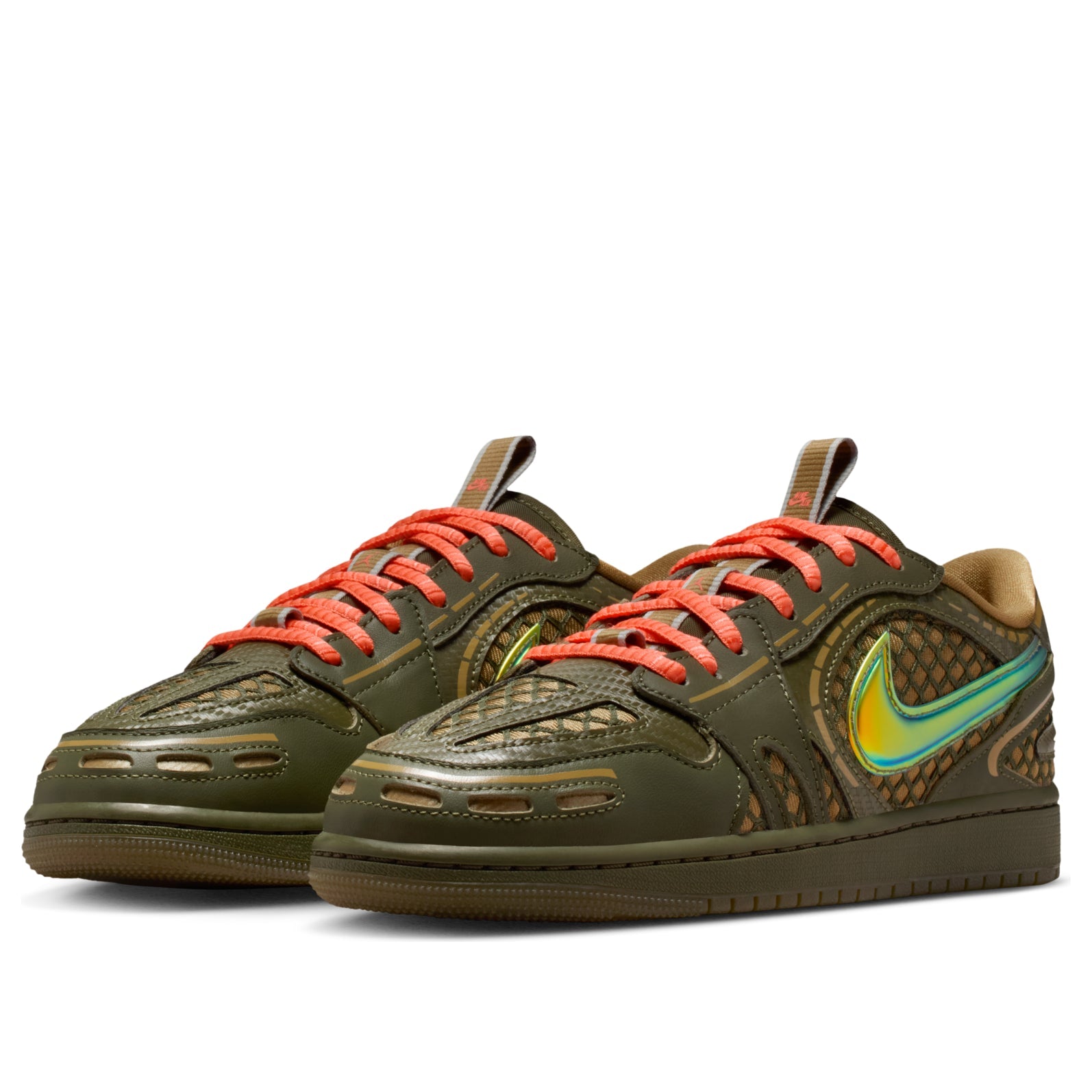 (WMNS) Air Jordan 1 Low Method of Make 'Brown Kelp' HQ2186-300