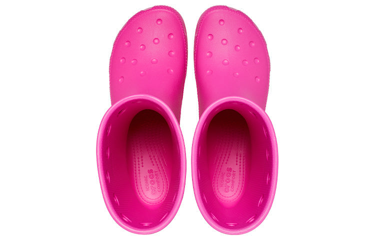 (WMNS) Crocs Classic Boots 'Pink' 208363-6UB
