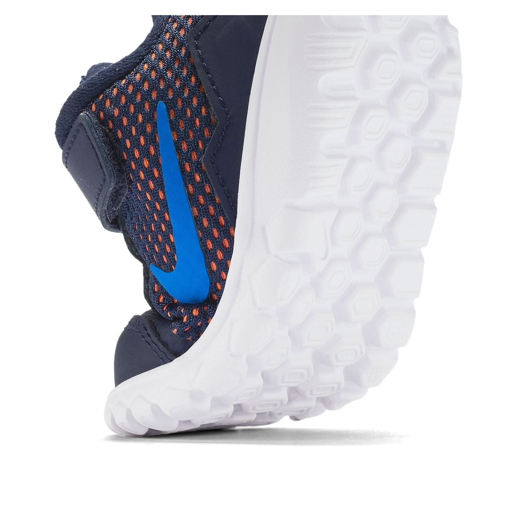 (TD) Nike Flex Experience 4 Low-Top Running Shoes Blue/Orange 749810-400