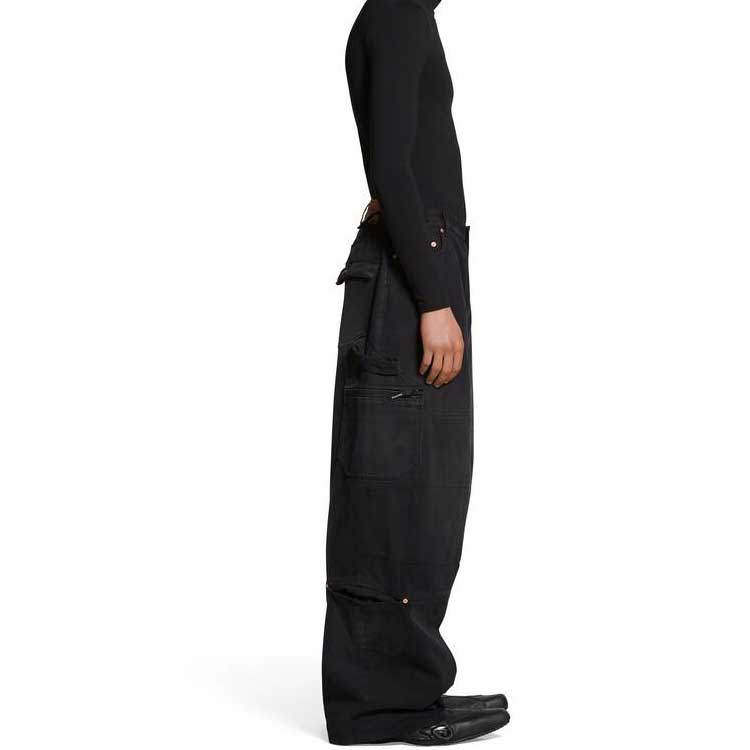 Balenciaga Cargo Pants 'Black' 767971TNW111672