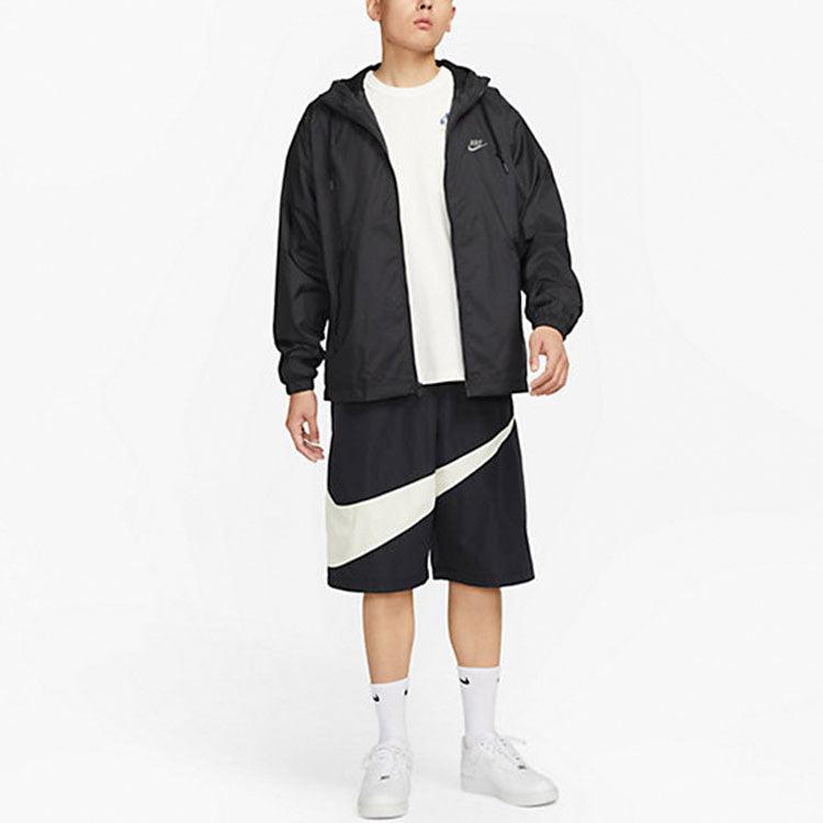 Nike Club Windbreakers Jacket 'Black' FB7805-010