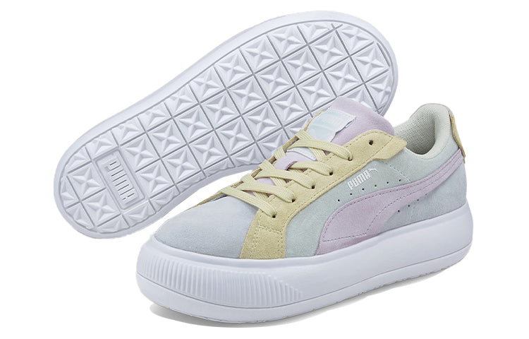 (WMNS) PUMA Suede Mayu Raw 'Ice Flow White' 383114-01