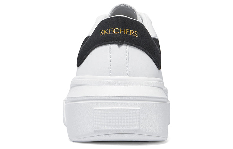 (WMNS) Skechers Cordova Classic 'White Black' 185060-WBK