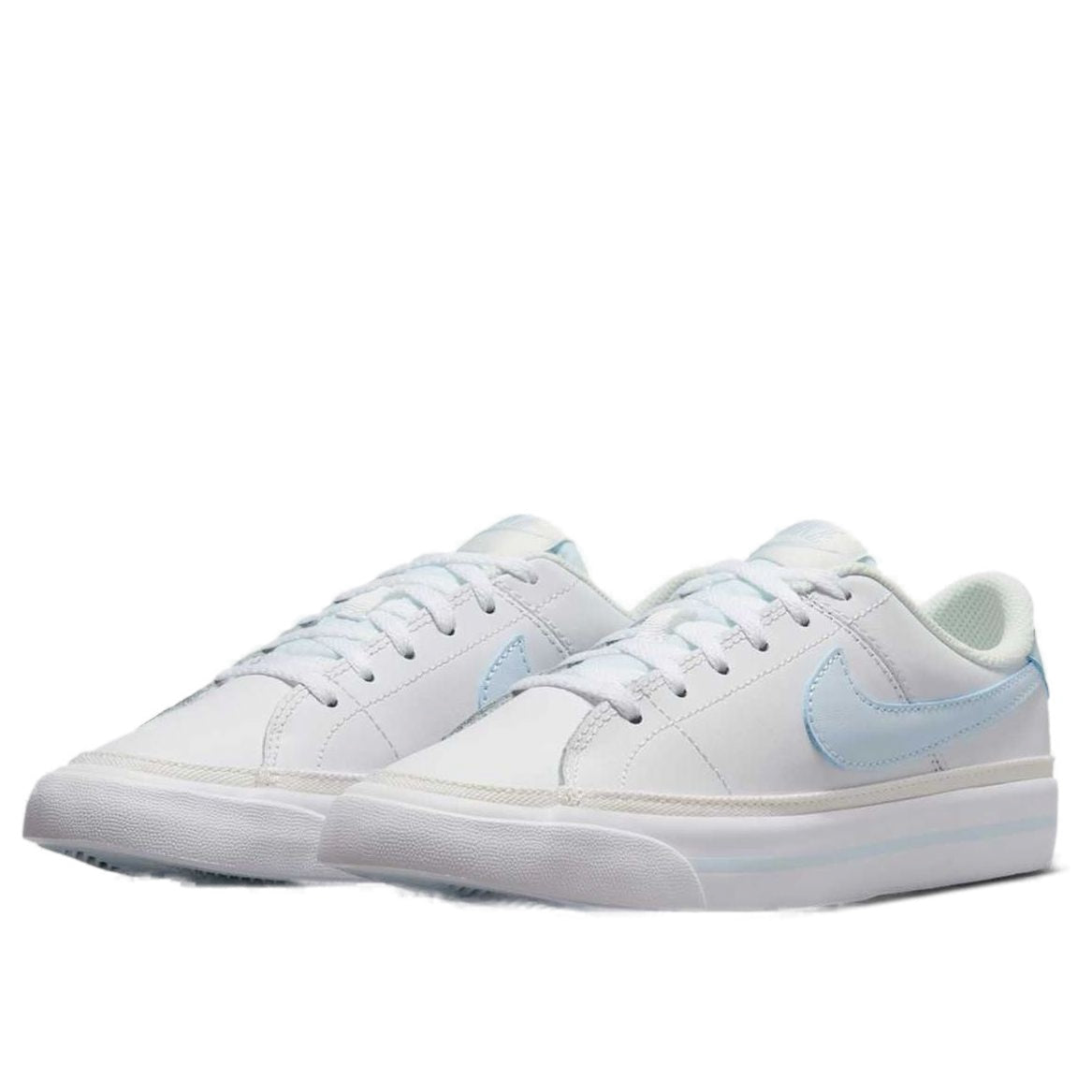 (GS) Nike Court Legacy 'White Sail Blue Tint' DA5380-129