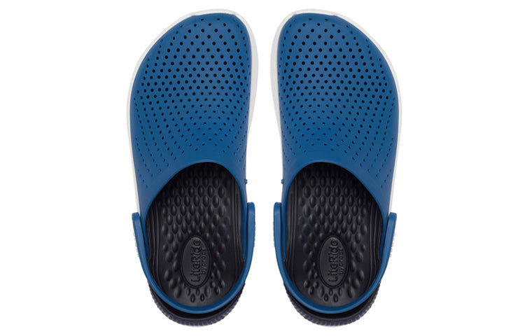 Crocs LiteRide Flash Shoes Blue Unisex Sandals 204592-4SB