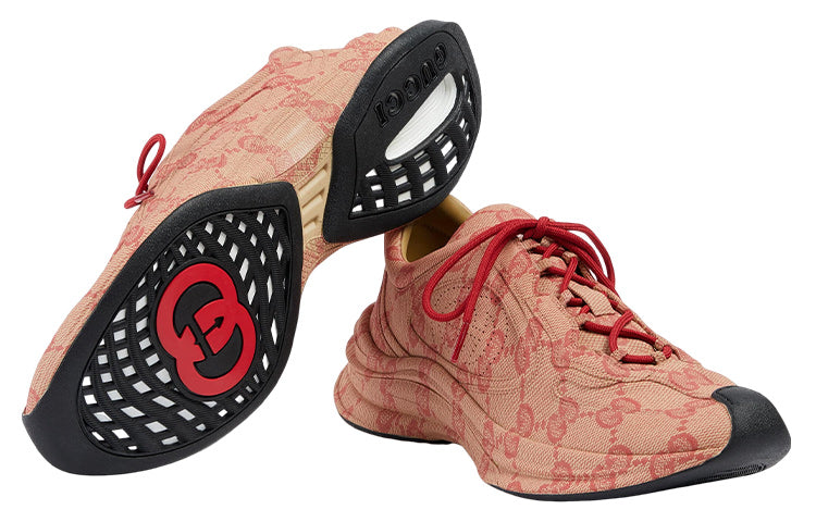 Gucci Run Sneaker 'Beige Hibiscus Monogram' 722630-AABEB-9713