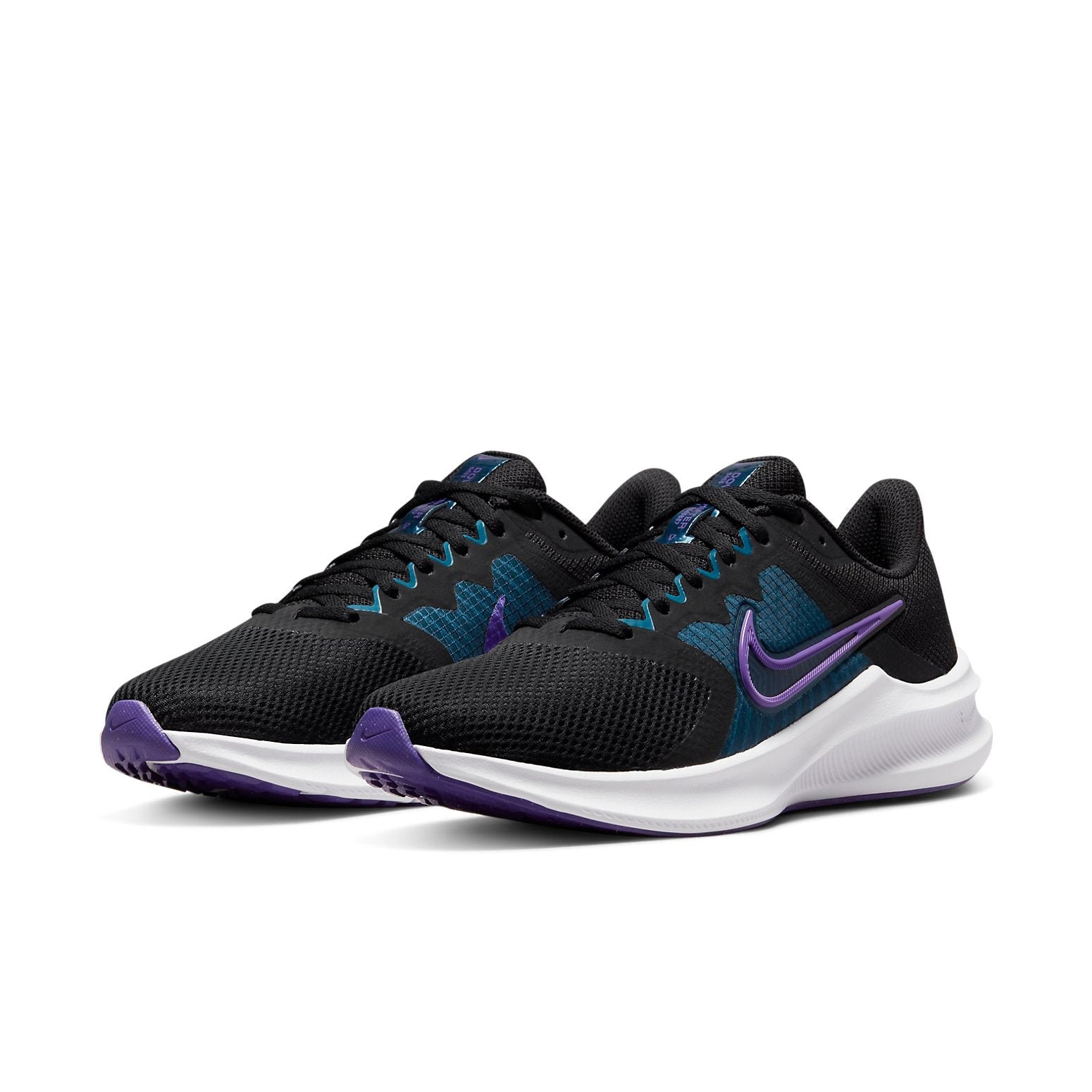 (WMNS) Nike Downshifter 11 'Black Dark Iris' CW3413-009