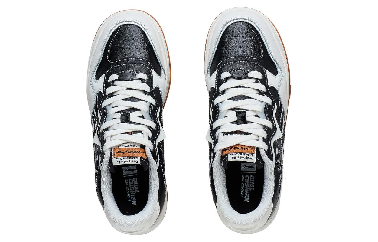 (WMNS) Li-Ning Future C1 'White Black Gum' AGCT244-4