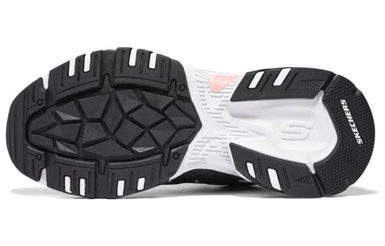 (WMNS) Skechers Stamina V2 'Black White' 167270-BKW
