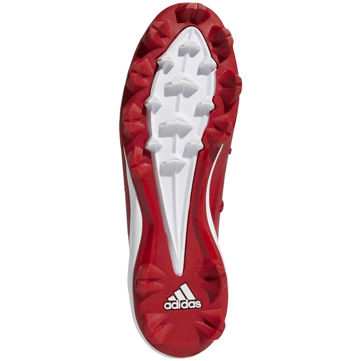 adidas Adizero Afterburner 8 Mid Cleats 'Red' FZ4243