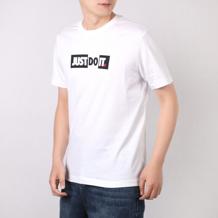 Nike Sportswear JDI Short Sleeve White Black CK2306-101