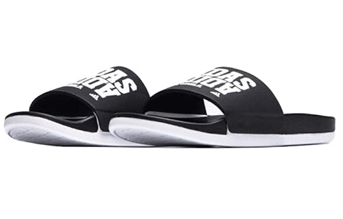 adidas Adilette Cloudfoam Plus Campus (W) 'Black White' BY2615