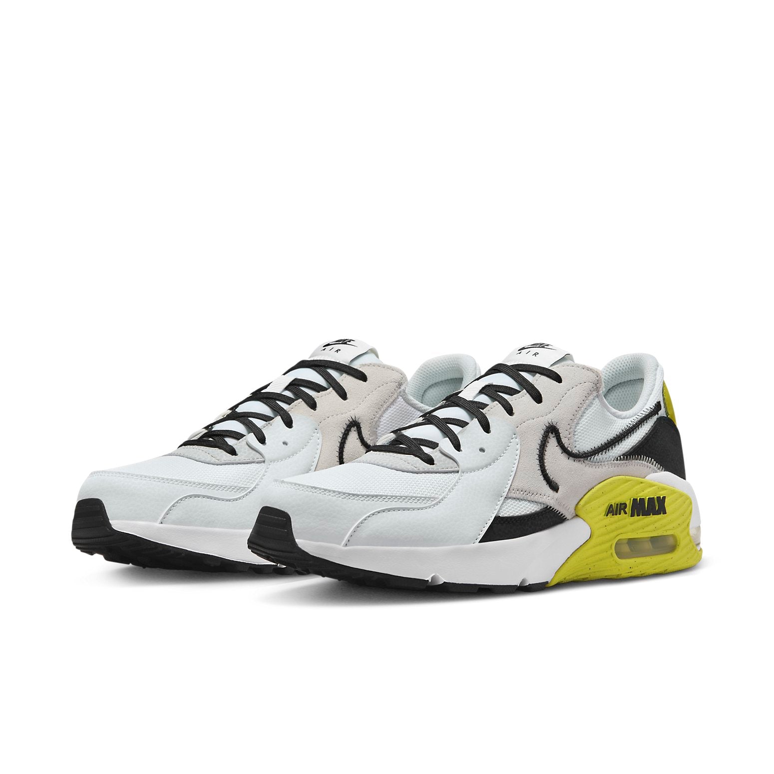 Nike Air Max Excee Shoes 'White Bright Cactus Pure Platinum Black' DZ0795-101