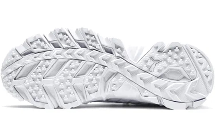 PUMA Trailfox Leather White Blue Yellow 369470-01