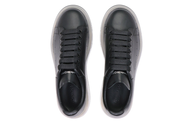Alexander McQueen Oversized Sneaker 'Black Clear Sole' 604232WHX981070