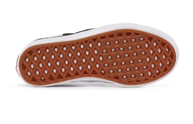 (PS) Vans Big Checker Comfycush Slip-on 'Black Red' VN0A4U1SXWD