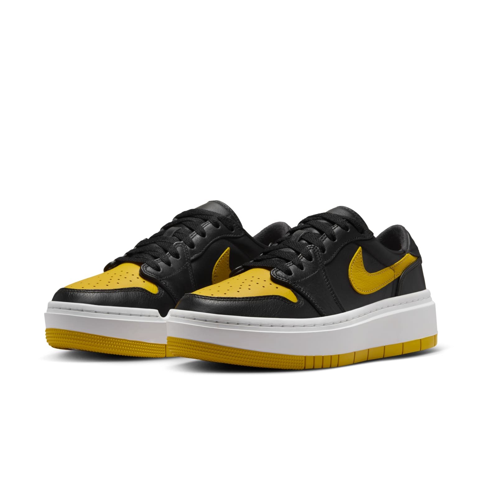 (WMNS) Air Jordan 1 Elevate Low 'Black Yellow Ochre' DH7004-007
