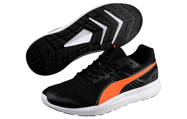 PUMA Escaper Pro Low Running Shoes Black/Orange/White 364259-12
