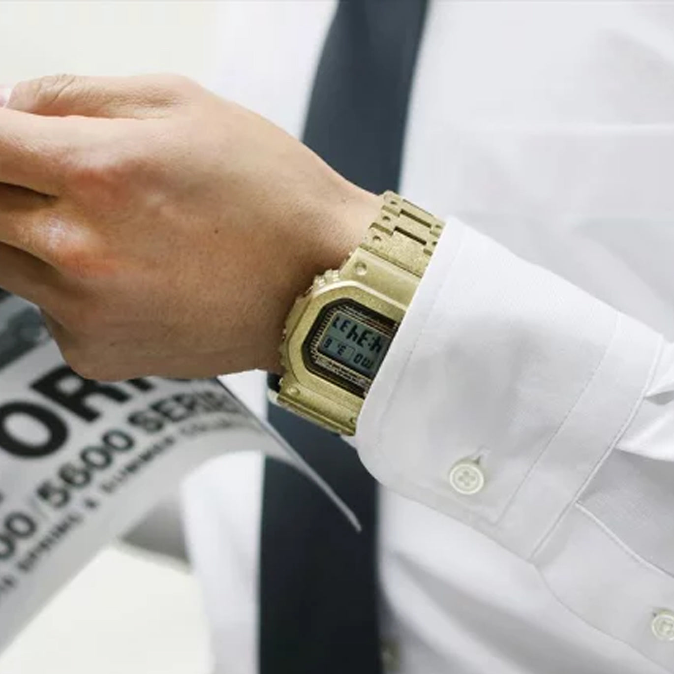 CASIO G-Shock Digital 'Gold' GMW-B5000PG-9JR
