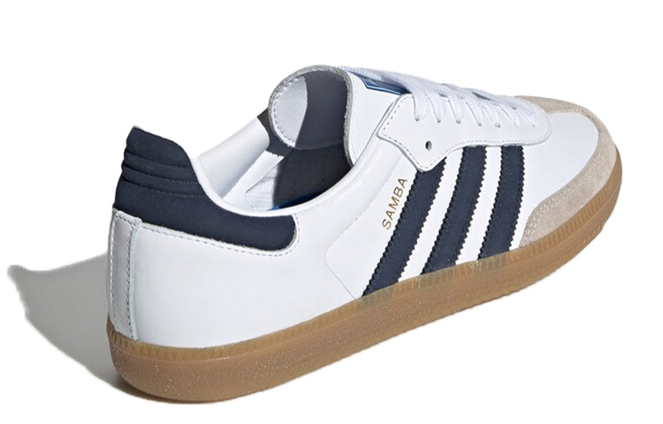 adidas Samba OG 'White Collegiate Navy' EE5450