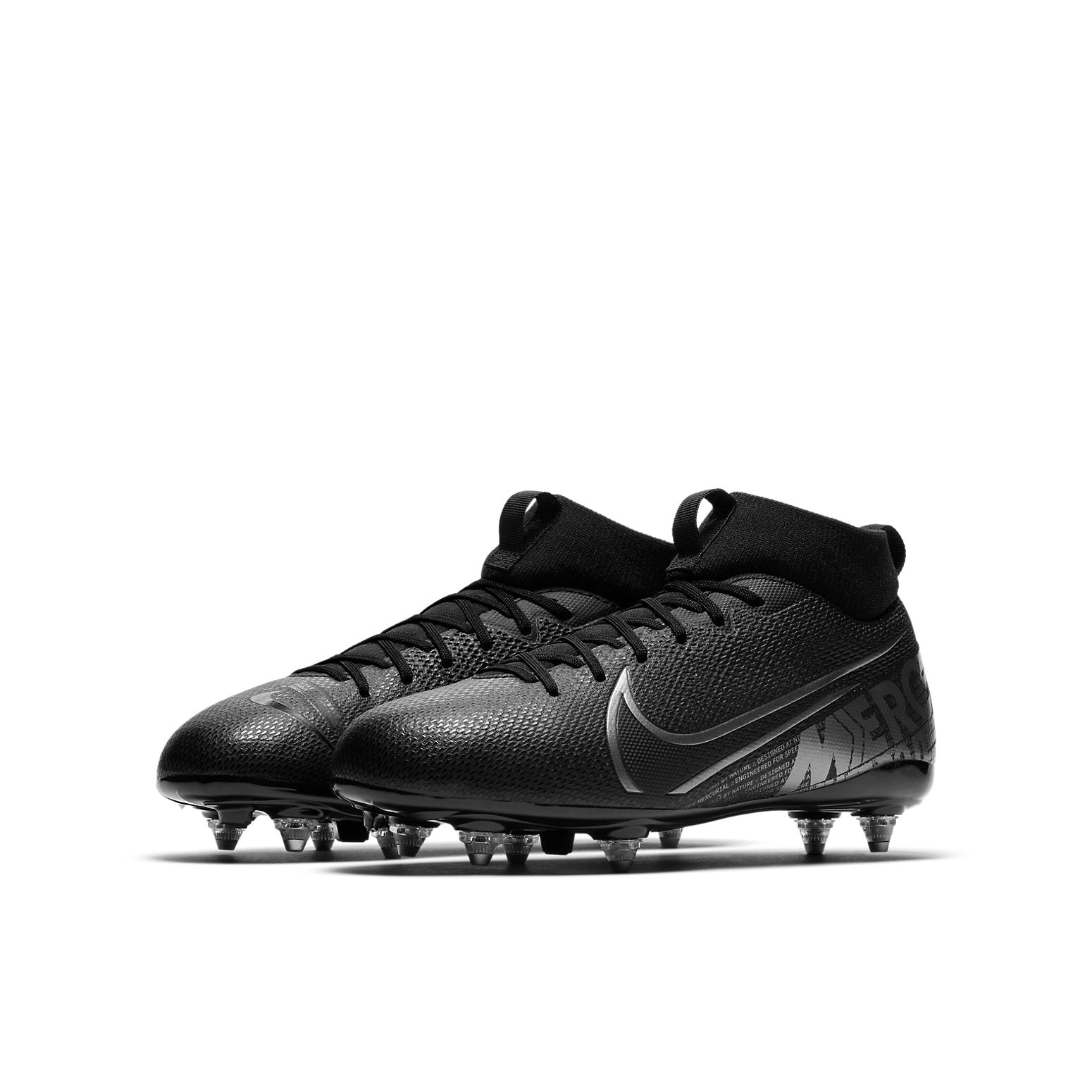(GS) Nike JR Mercurial Superfly 7 Academy SG 'Black Grey' AT8122-001