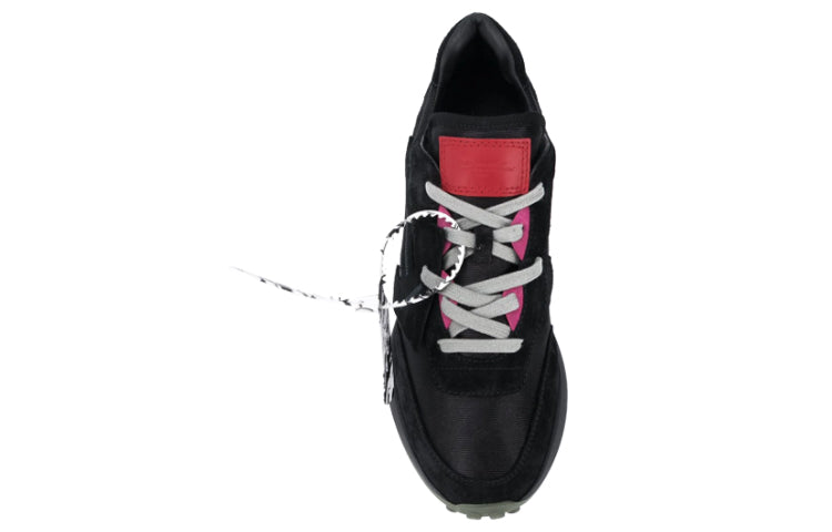 Male Off-White Arrow Sports Casual Shoes 'Black White Red' OMIA140E20LEA0011010