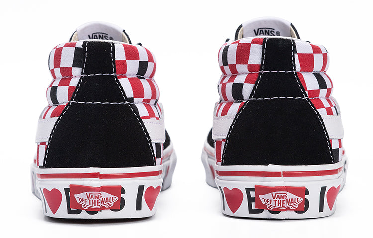 Vans Sk8-Mid 'Checkerboard - I Heart' VN0A3WM3WKU