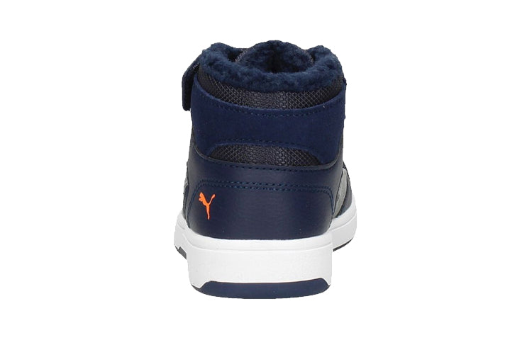 (PS) PUMA Rebound Layup Fur SD 'Blue Orange' 370498-07