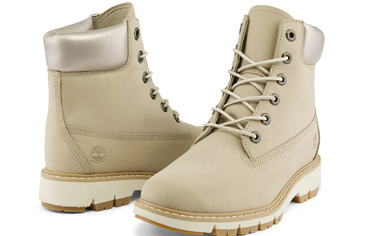 (WMNS) Timberland Lucia Wy 6 Inch Waterproof Boot 'Beige Dragonfly' A2EUF