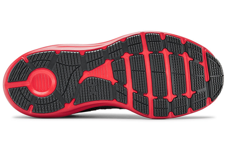 (GS) Under Armour Liquify Sneakers Grey/Red 3022875-100