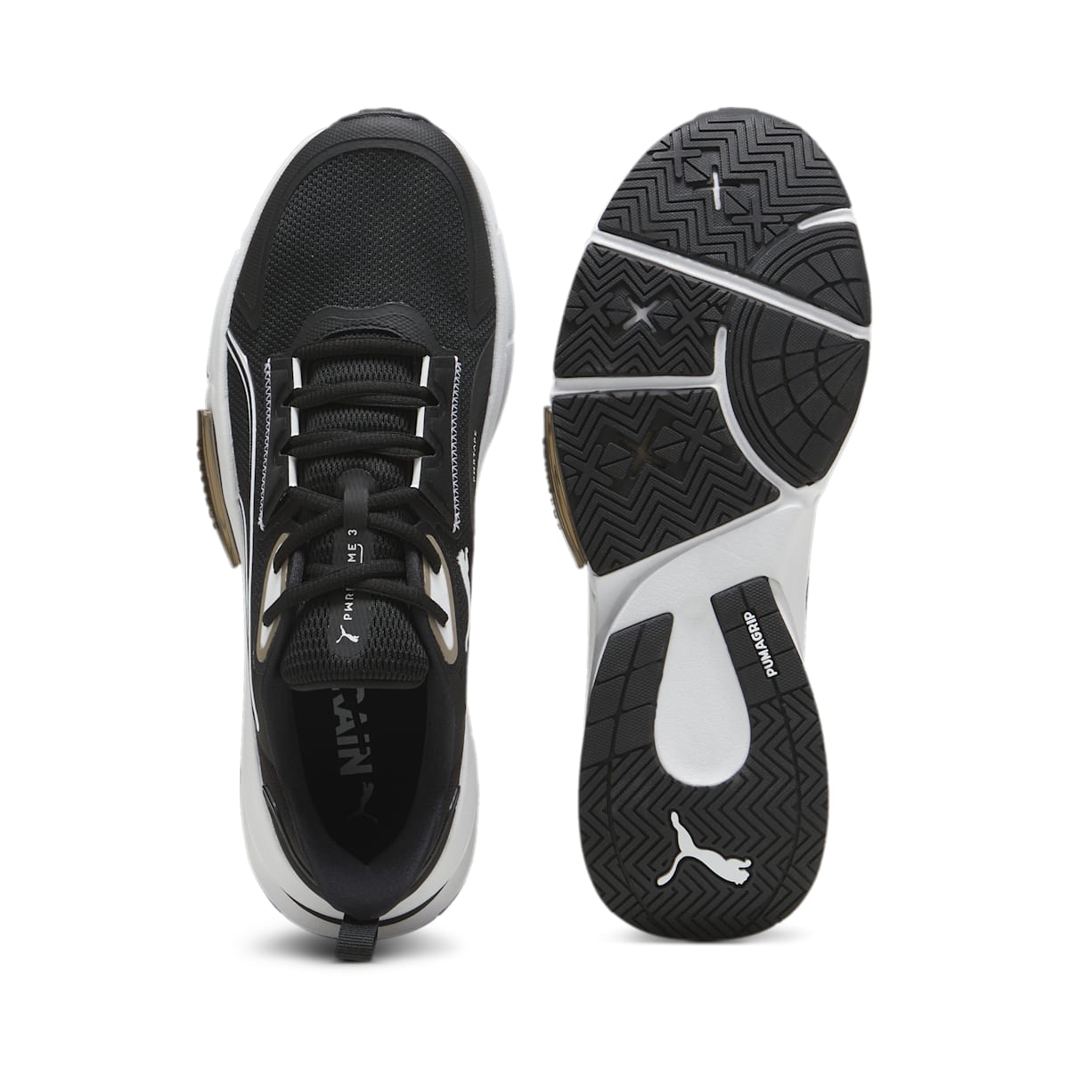 PUMA PWRFrame TR 3 'Black White' 379482-01