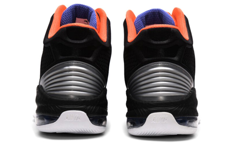 ANTA Basketball Series Sneakers High 'Black Grey Orange' 91631101-4