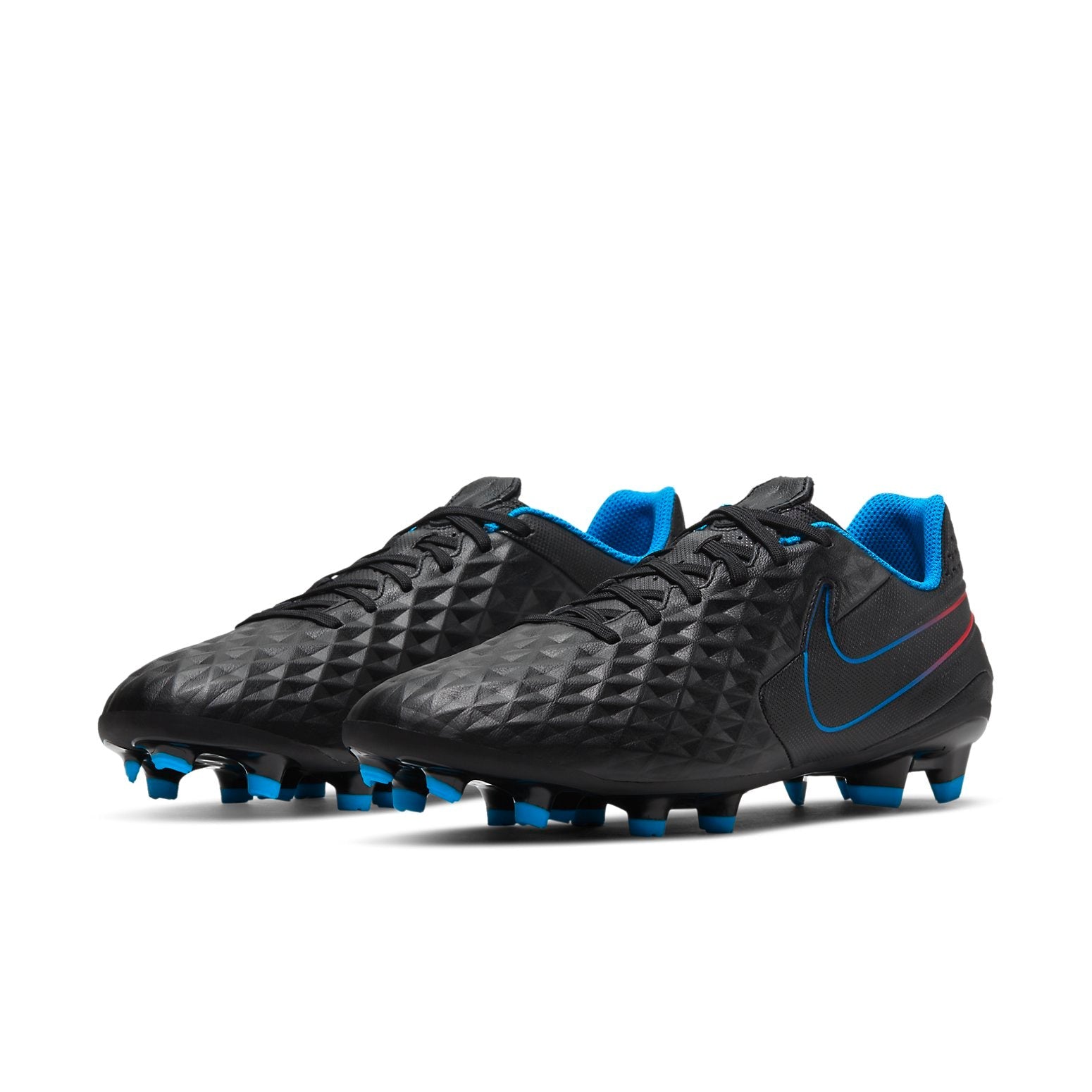 Nike Tiempo Legend 8 Academy MG 'Black Siren Red Photo Blue' AT5292-090