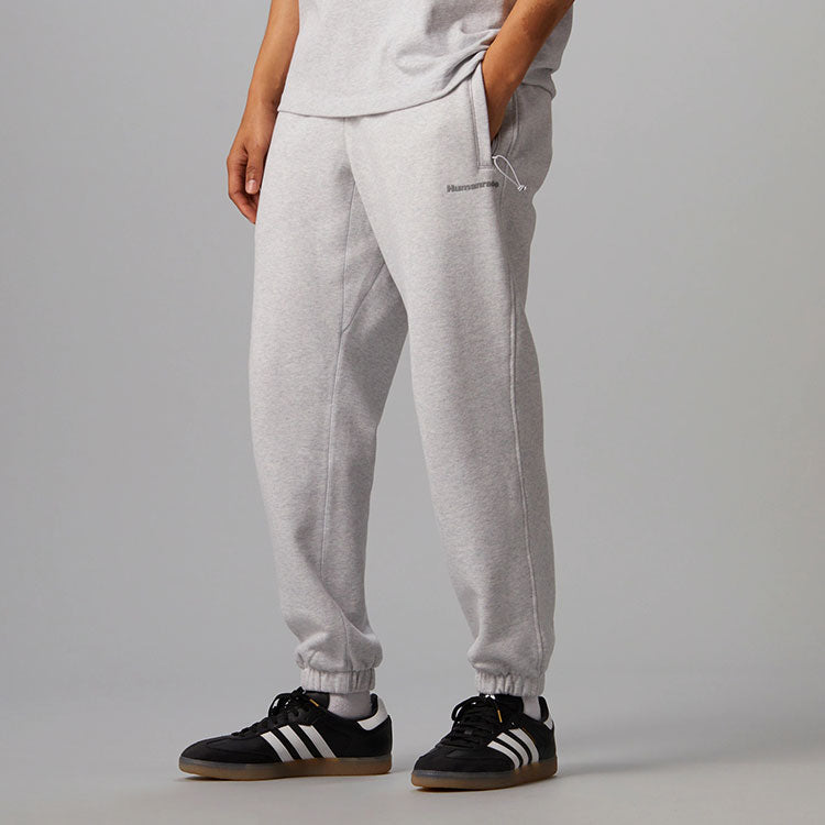 adidas x Pharrell Humanrace Small Logo Sweatpants 'Grey' HG2687