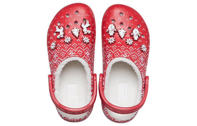 Crocs Classic Stylish Outdoor Sports Unisex Red Sandals 207687-646